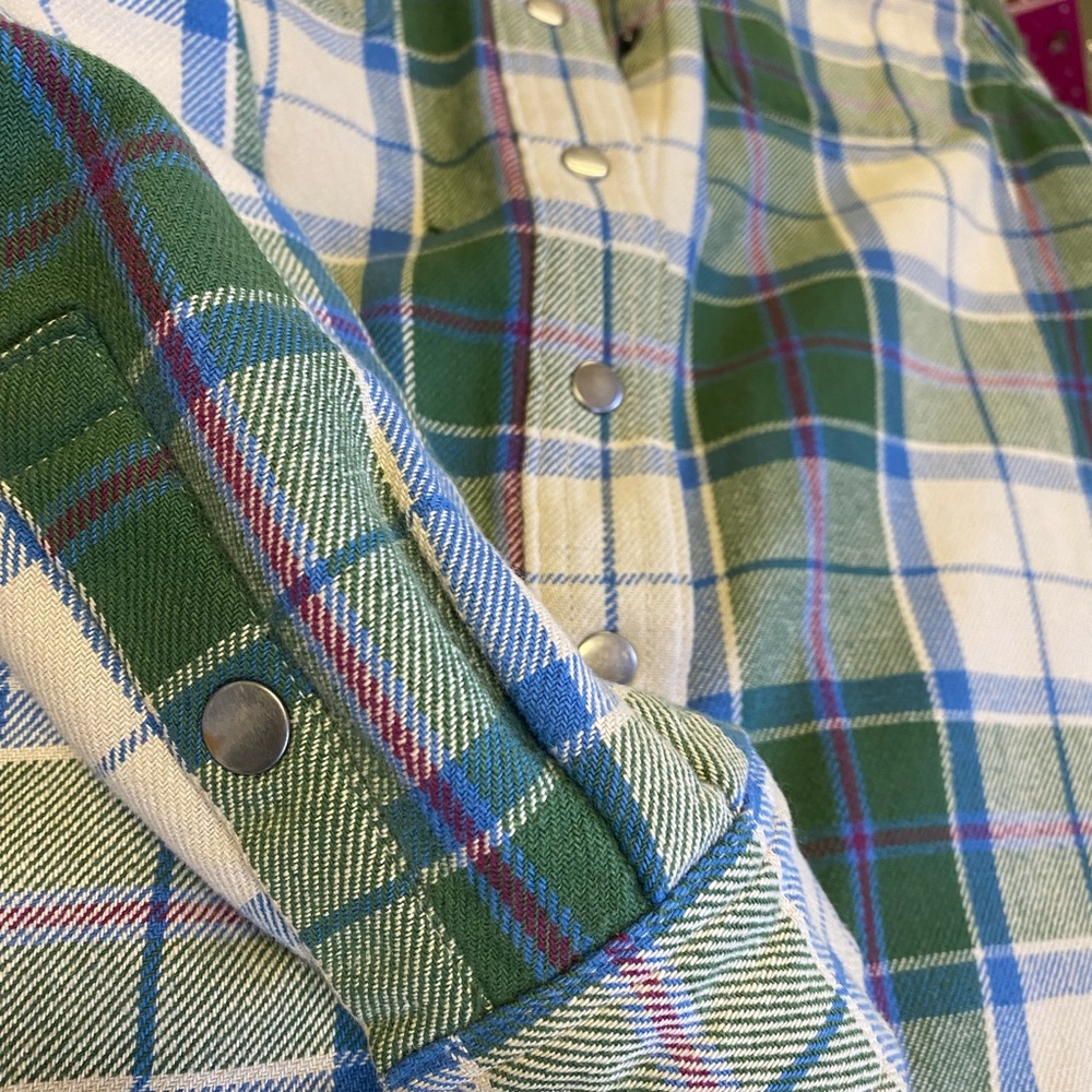 Duluth Plaid Medium Double Lined Button Down - image 6